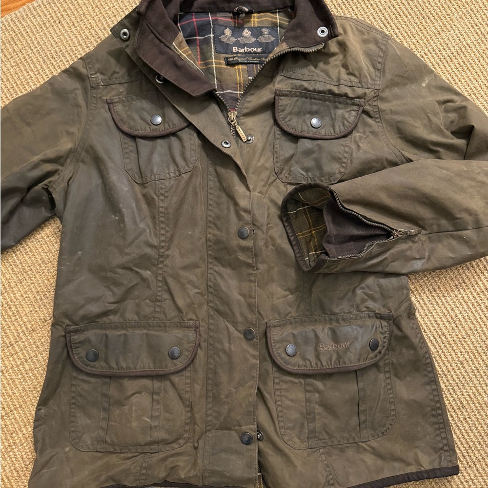Barbour Women's Dark Green Utility Jacket